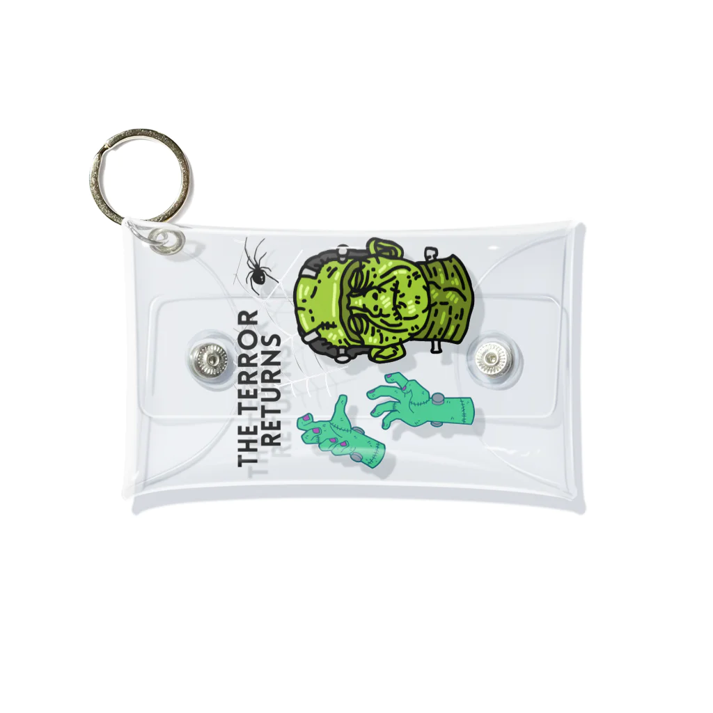 CHIBE86のThe terror returns（恐怖の復活） Mini Clear Multipurpose Case