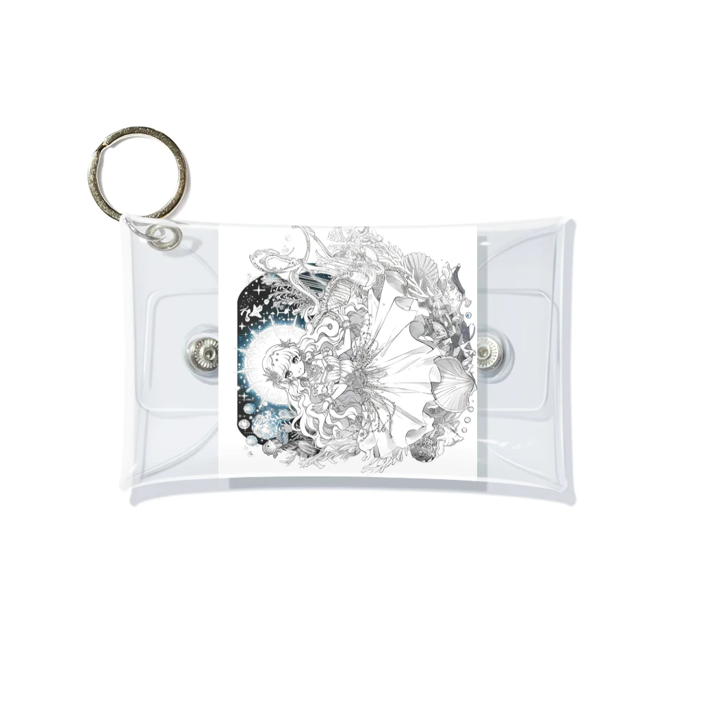 -DAHLIA-のロマンティナ Mini Clear Multipurpose Case