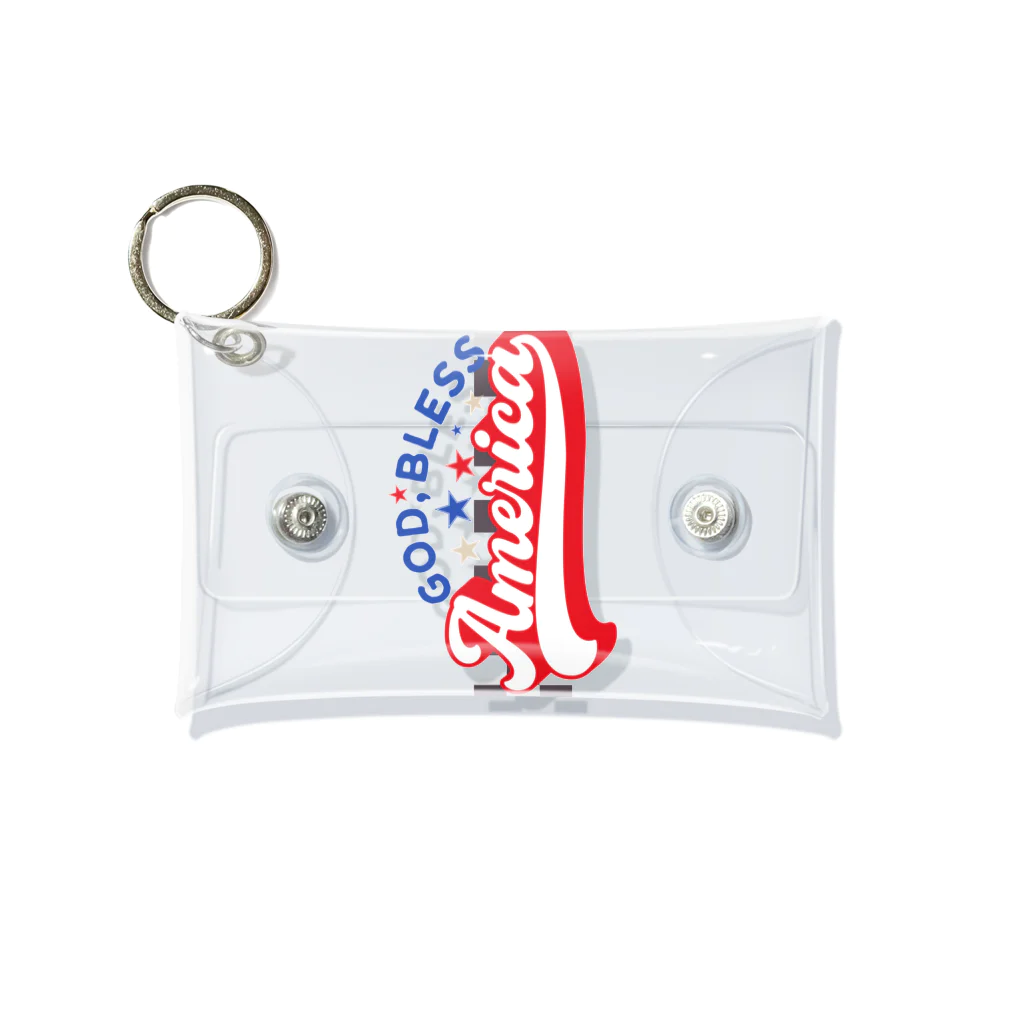 伊藤豊大のGOD BLESS America Mini Clear Multipurpose Case