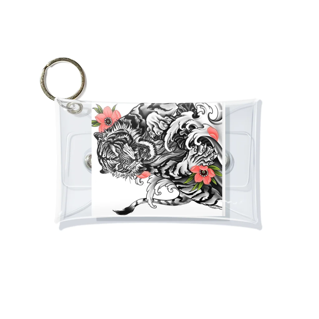 大和の虎 Mini Clear Multipurpose Case