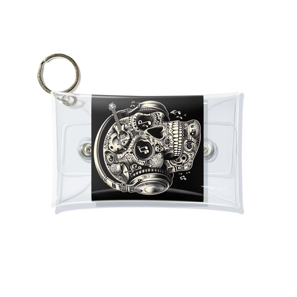 wワンダーワールドwのSKULL013 Mini Clear Multipurpose Case