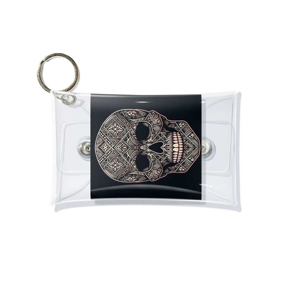 wワンダーワールドwのSKULL035 Mini Clear Multipurpose Case