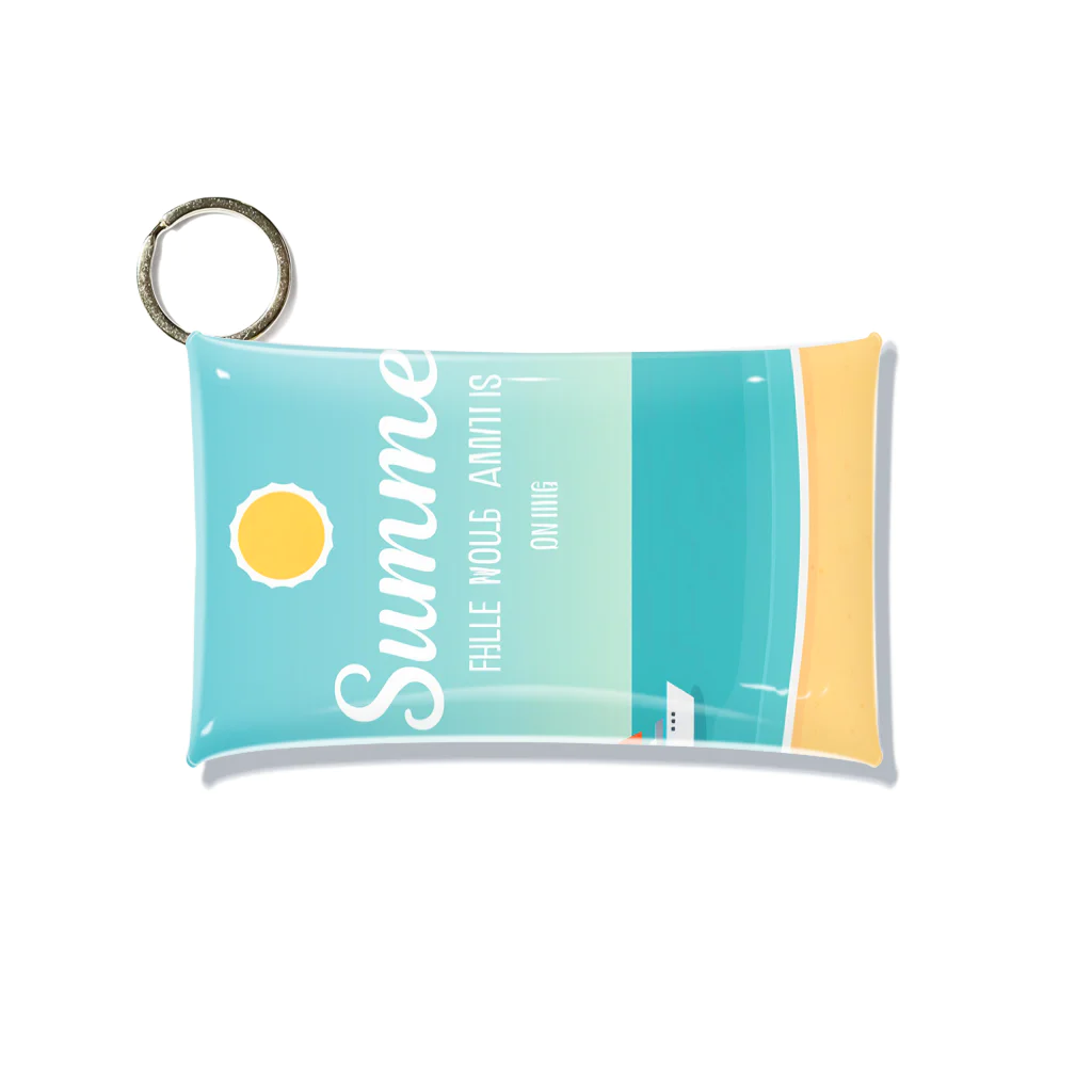 山田綾の夏！Summer！ Mini Clear Multipurpose Case