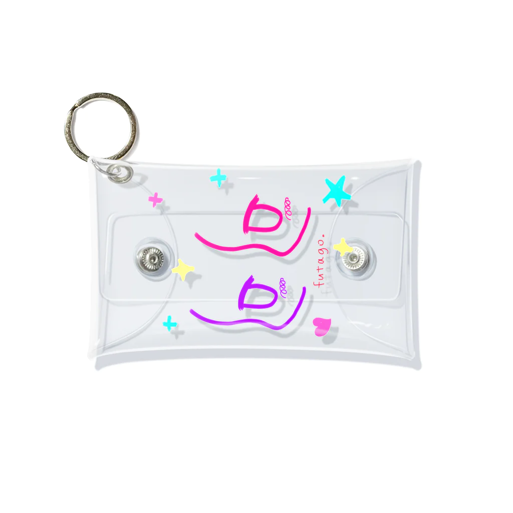 yumeochiのfutago Mini Clear Multipurpose Case