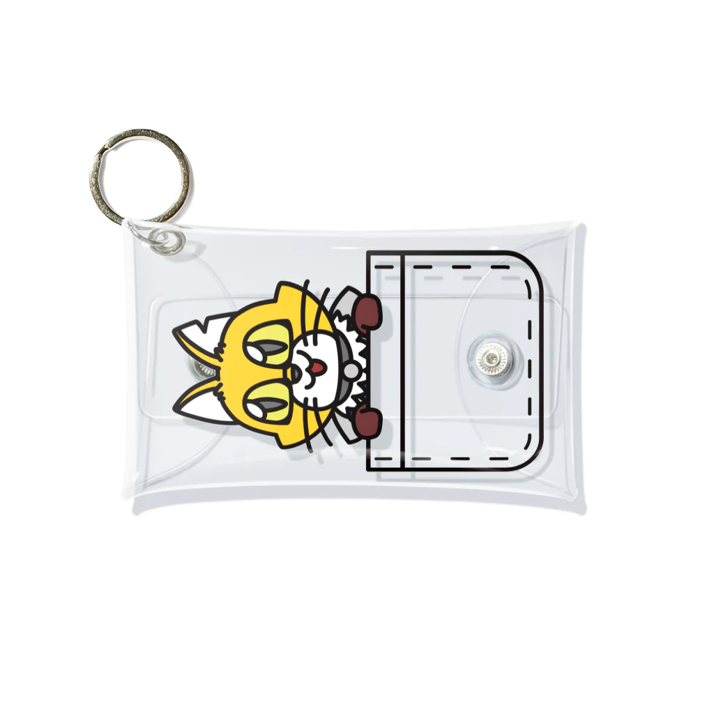 キャットＣのこうじょうけんがくのキャットCポッケ Mini Clear Multipurpose Case