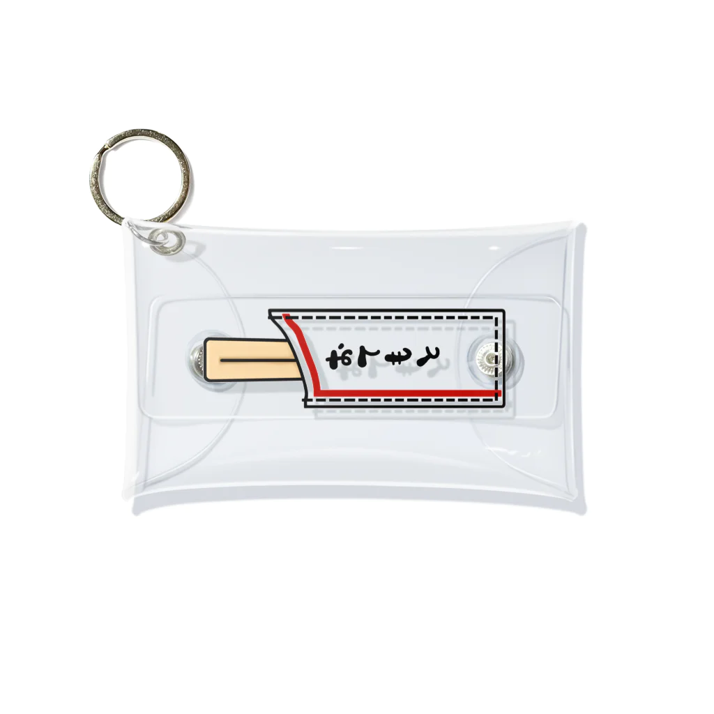 すとろべりーガムFactoryの割り箸ポケット (おてもと) Mini Clear Multipurpose Case