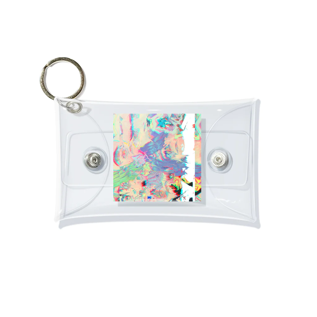 愛のglitch・アイドルになんてなりたくない Mini Clear Multipurpose Case