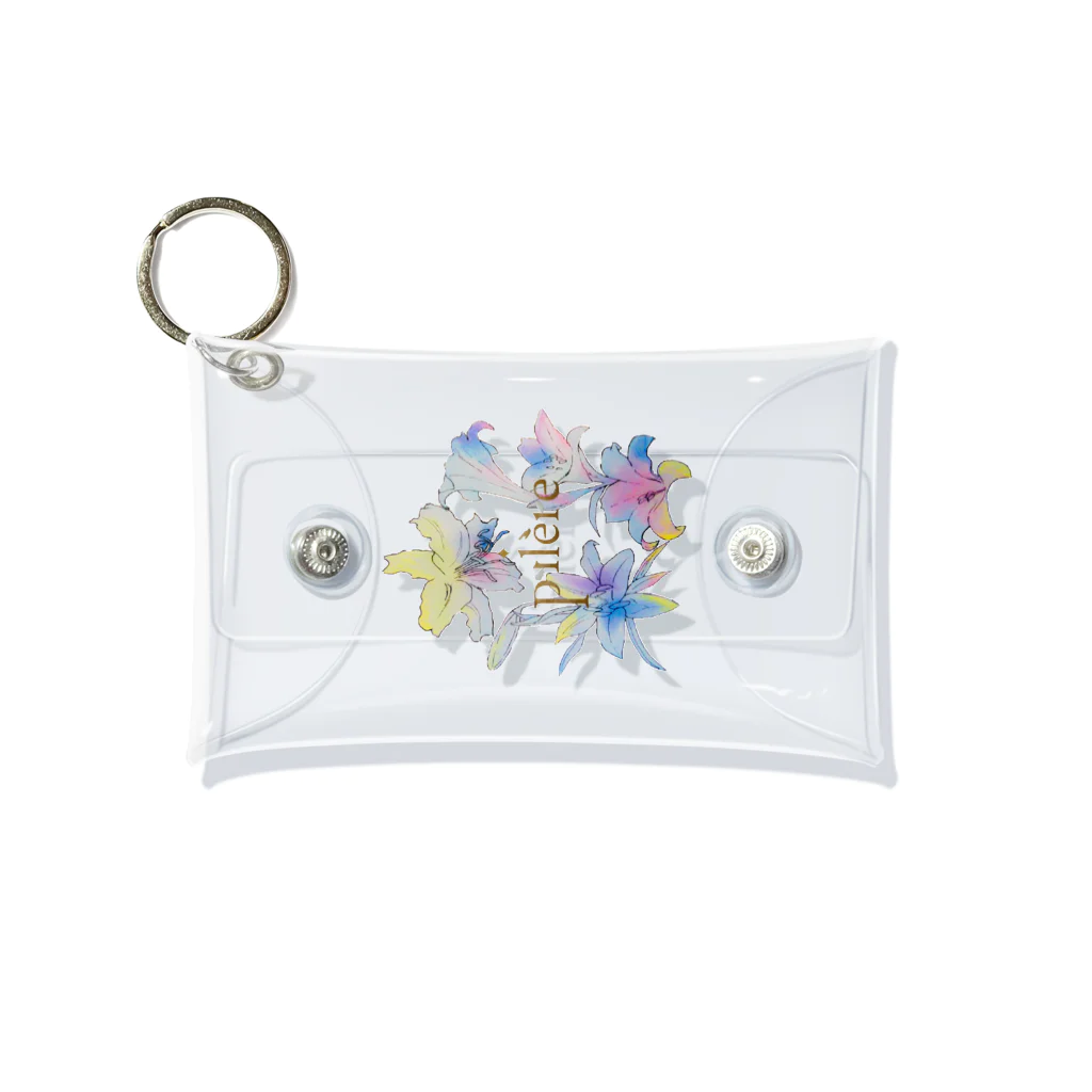  prièreのユリ_002(α) Mini Clear Multipurpose Case