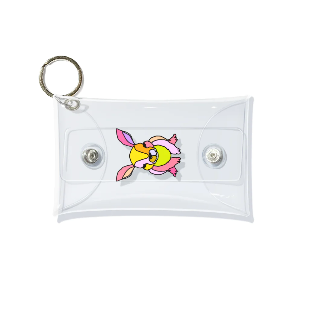 Full of vitality　(フル　オブ　バイタリティ)のpink☆rabbit　(ピンクのうさぎ)　ピンクバージョン　Full of vitality　(フル　オブ　バイタリティ) Mini Clear Multipurpose Case