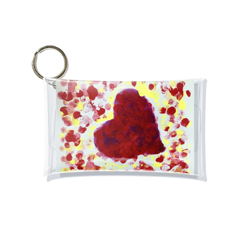 渚♡♡♡のSign of love Mini Clear Multipurpose Case