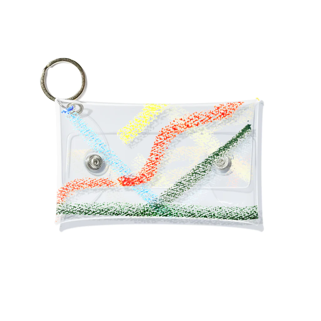 yamanoriのクレパスの線 Mini Clear Multipurpose Case