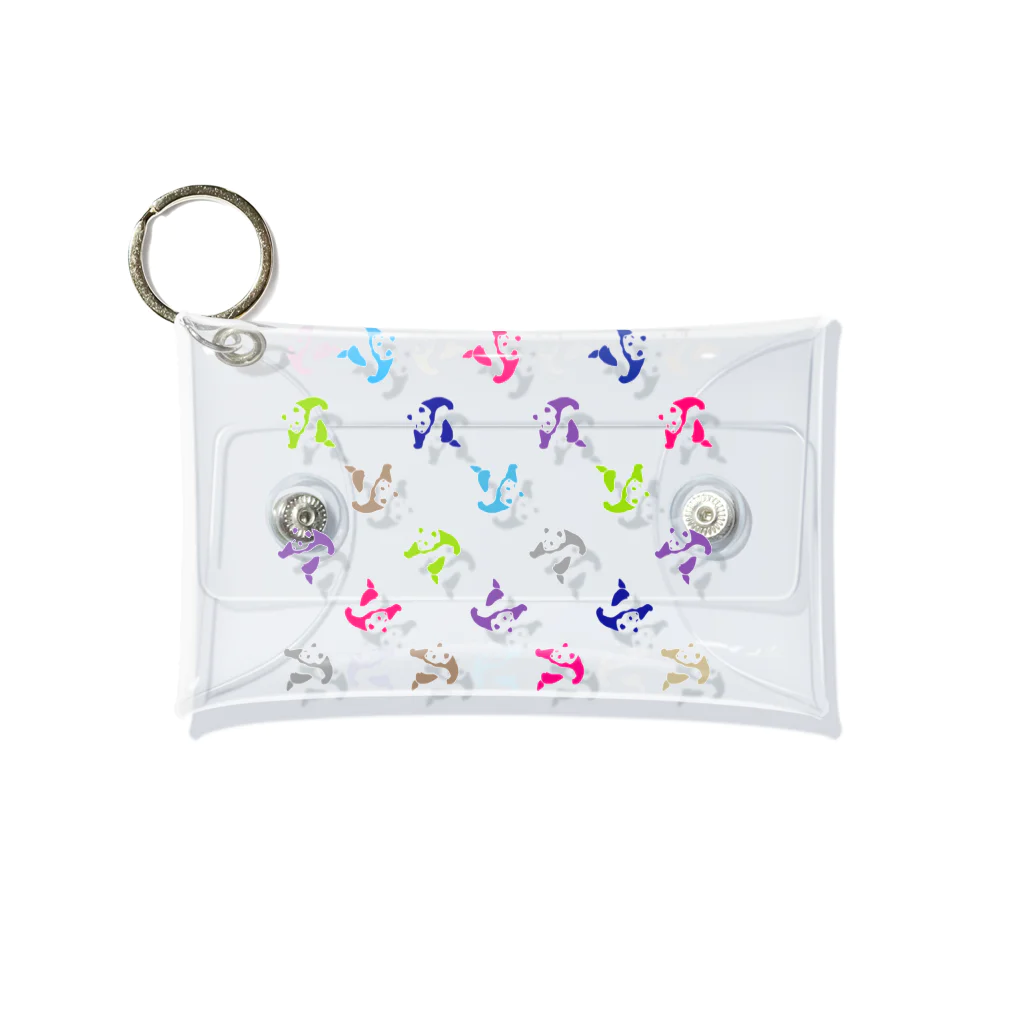 MARUKOSHIKIのPANDA LAUREN Mini Clear Multipurpose Case