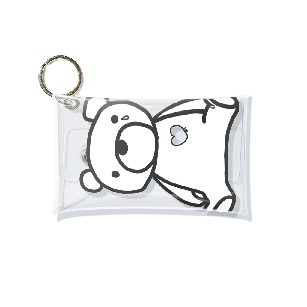 87EのGAME OVER BEAR？ Mini Clear Multipurpose Case