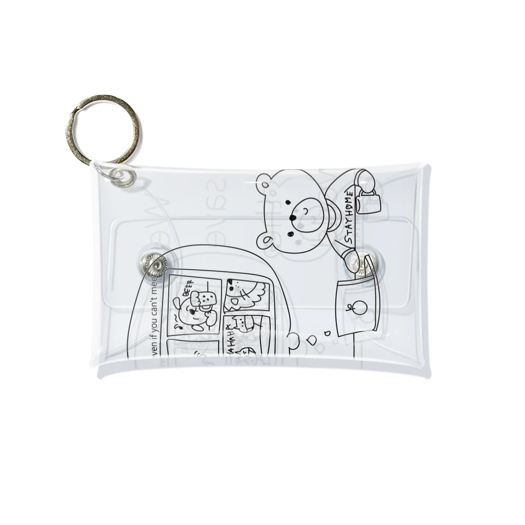 フカツ マリエのWe save the world Mini Clear Multipurpose Case