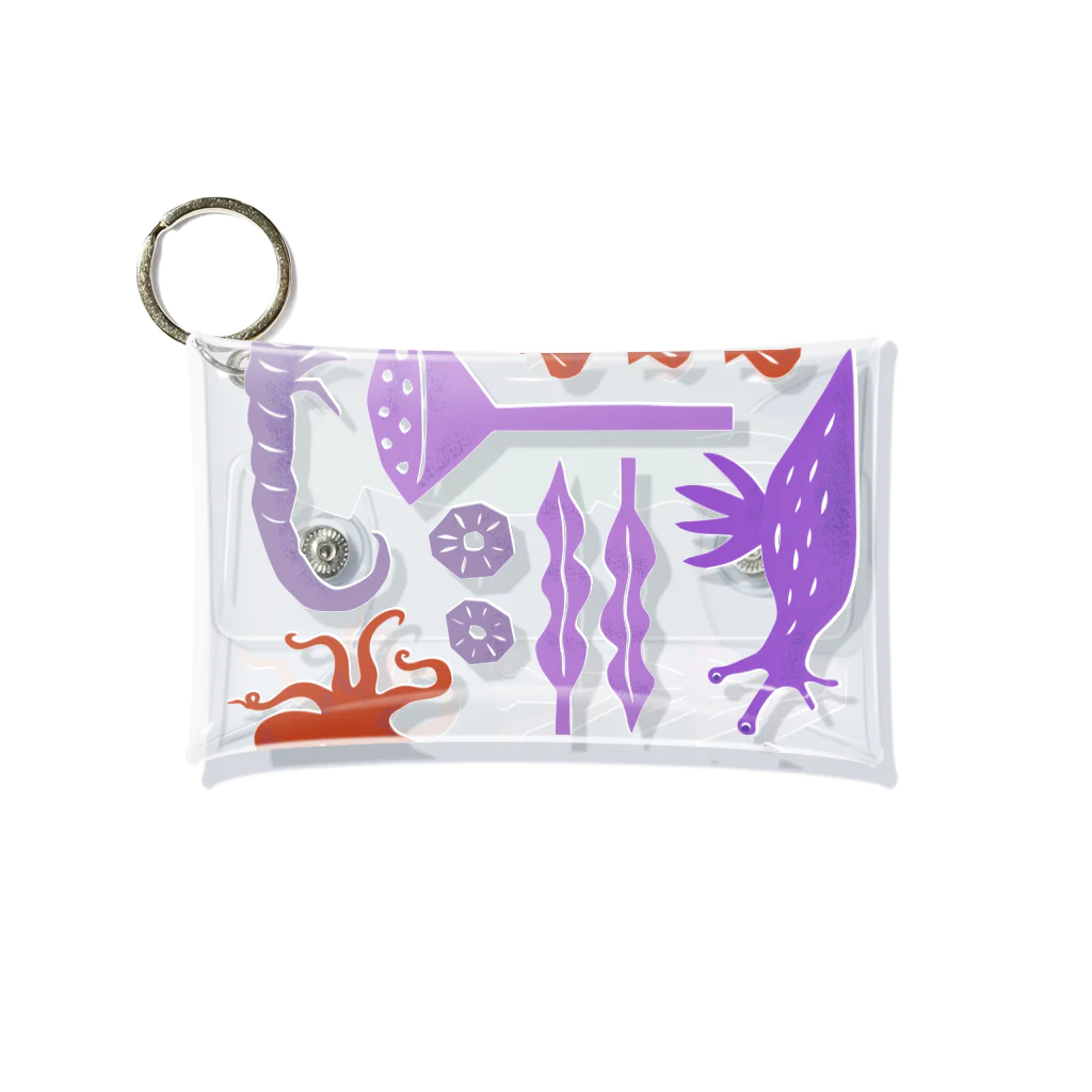 水島ひねのSea Creatures Mini Clear Multipurpose Case