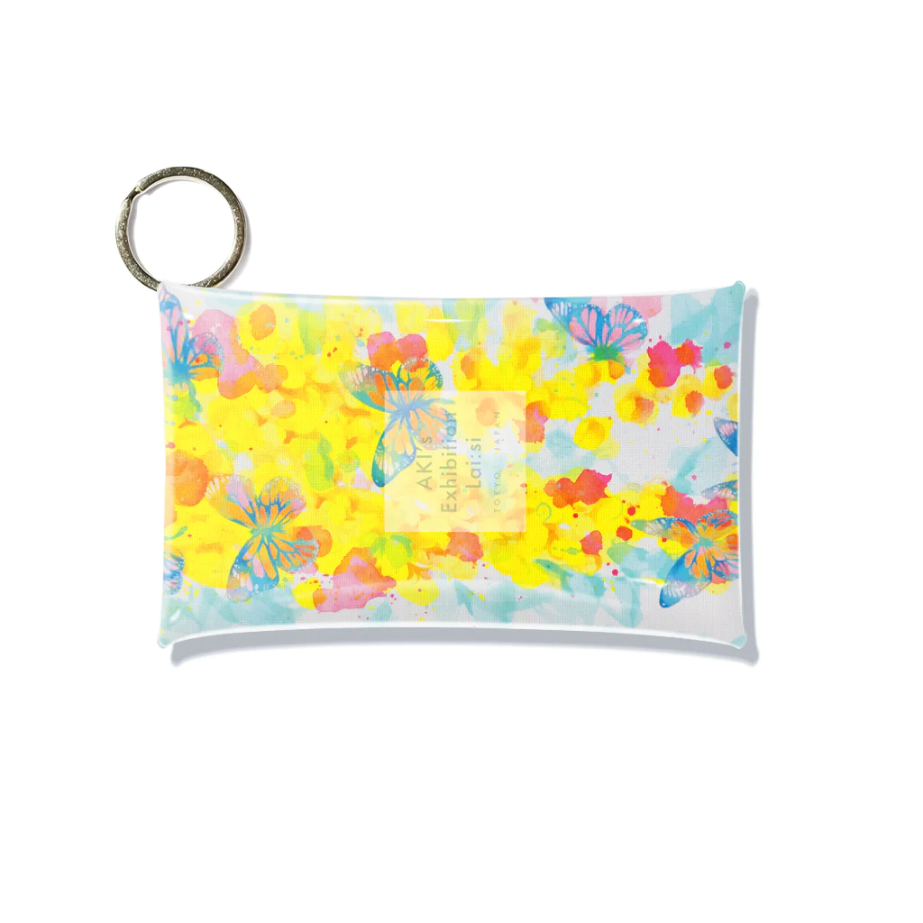 Akiss art ONLINE SHOPのゴールデンシャワーの片思い Mini Clear Multipurpose Case