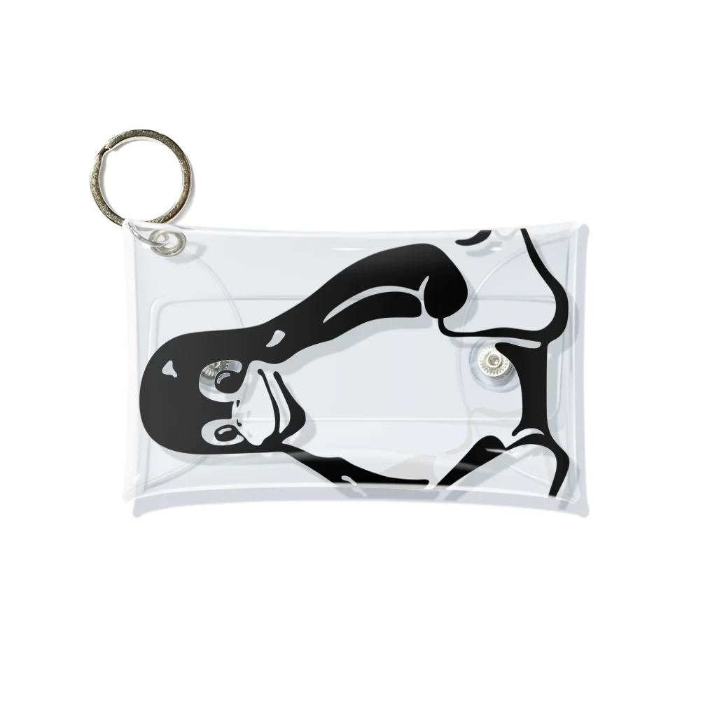 nishidemasamiのTuxくん Mini Clear Multipurpose Case