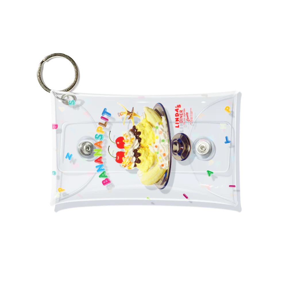 CAROLINAのBANANA SPLIT Mini Clear Multipurpose Case