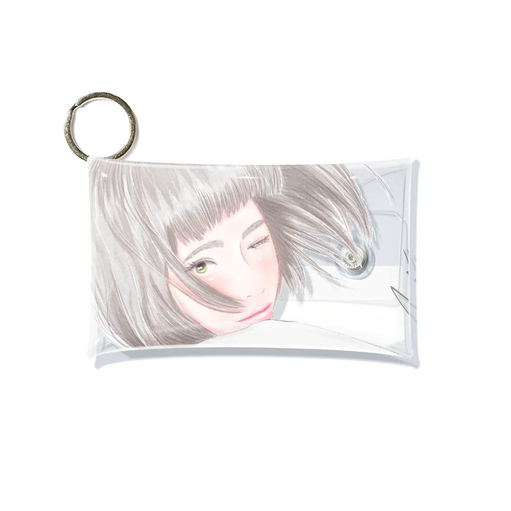 ____Ryuno____     のGIRL Mini Clear Multipurpose Case