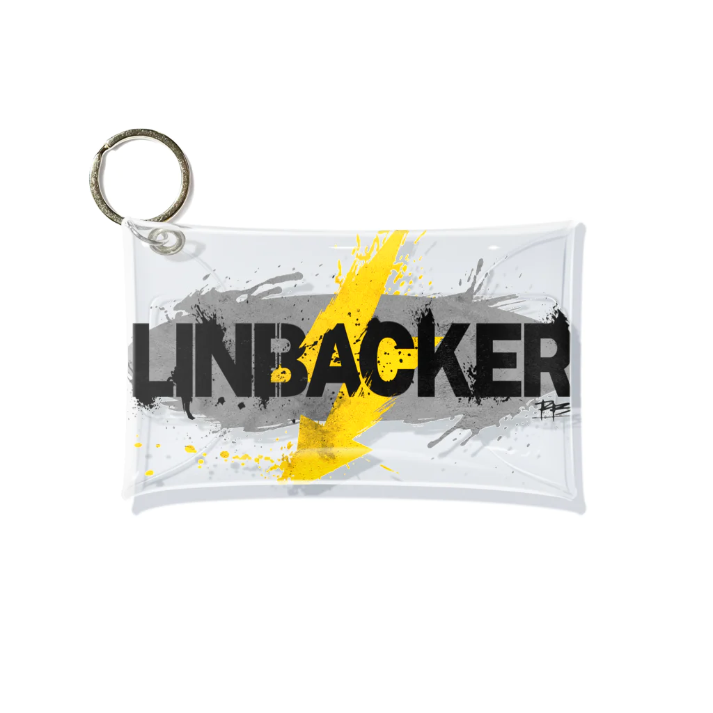 PB.DesignsのLINEBACKER Wallart  Mini Clear Multipurpose Case