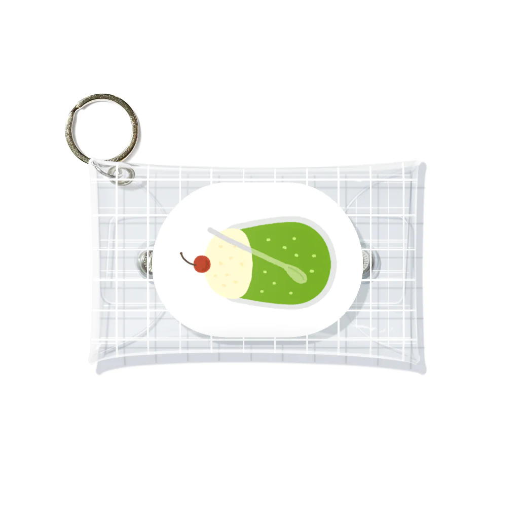 ▷            chiroruのmelon soda . Mini Clear Multipurpose Case