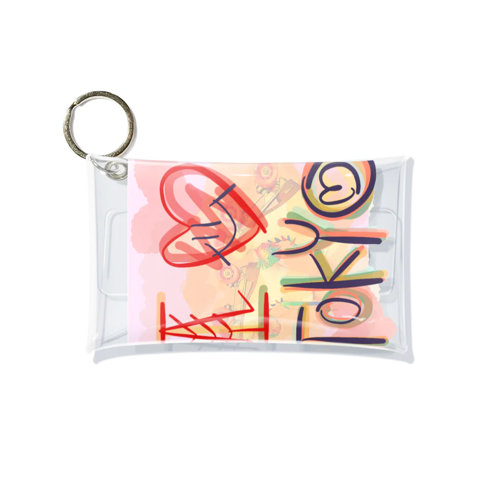 MAGIC FANのILOVE TOKYO! Mini Clear Multipurpose Case