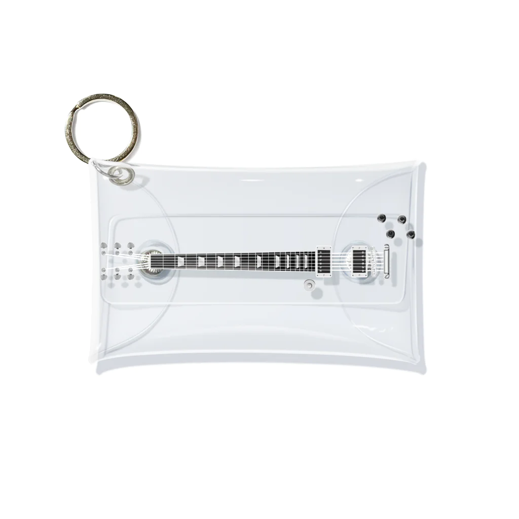 kumasanのmusic　good +s 「レスポール」 Mini Clear Multipurpose Case