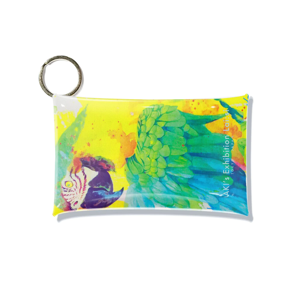 Akiss art ONLINE SHOPのひとり気高い青い鳥 Mini Clear Multipurpose Case