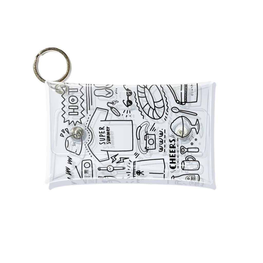 おすし＠コバヤシのオミセのSUPER SUMMER 02 Mini Clear Multipurpose Case