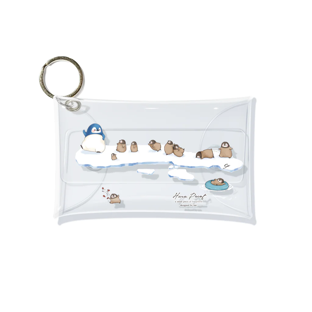 sae. のペンギン保育園 Mini Clear Multipurpose Case