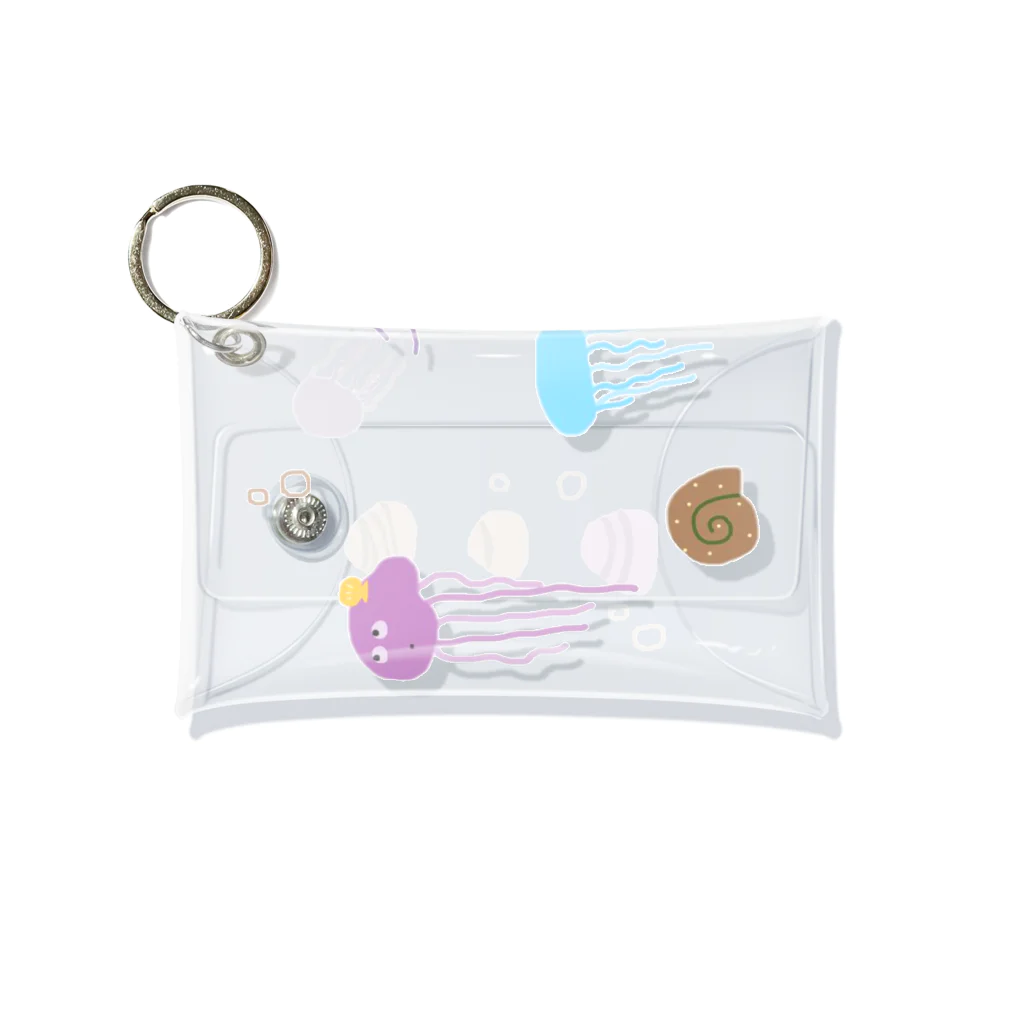 sobokugaoのjeiiyfish・クラゲ Mini Clear Multipurpose Case