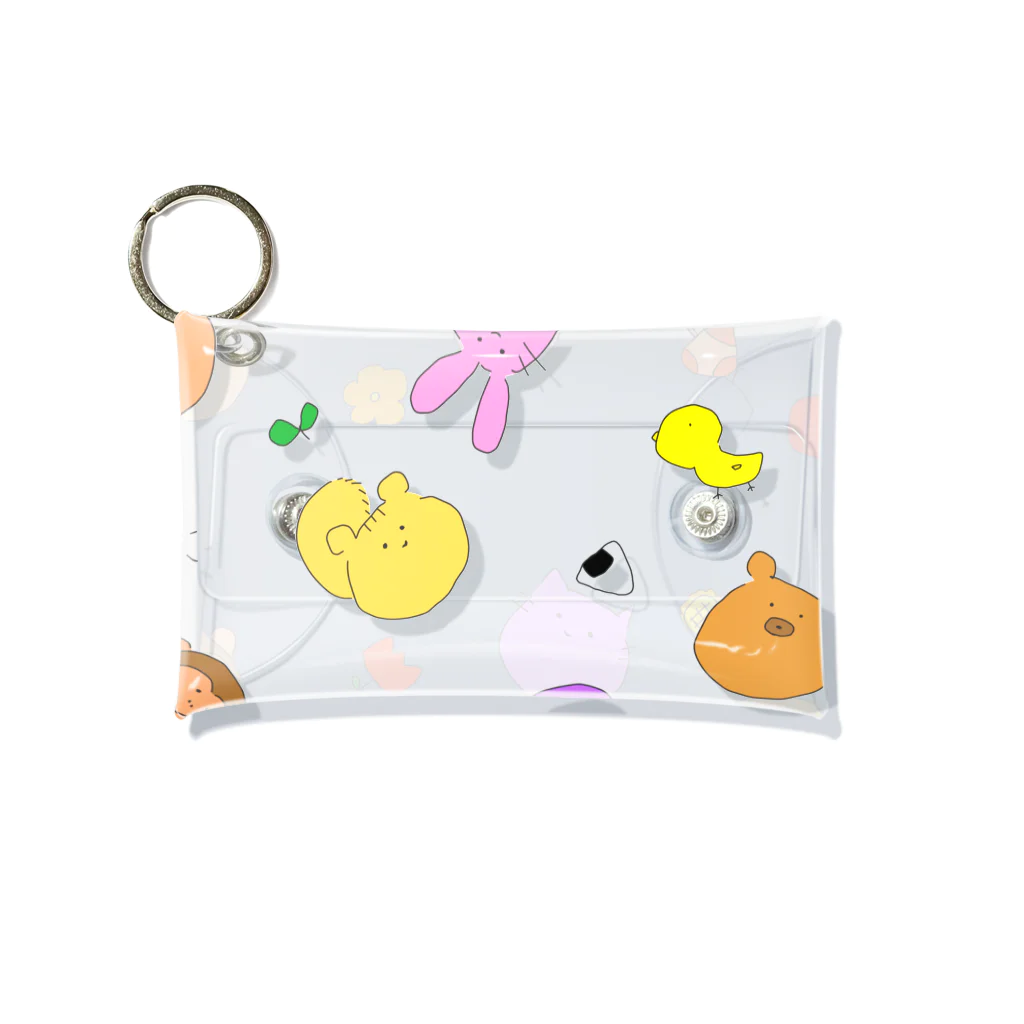 nasuのゆるanimaru Mini Clear Multipurpose Case