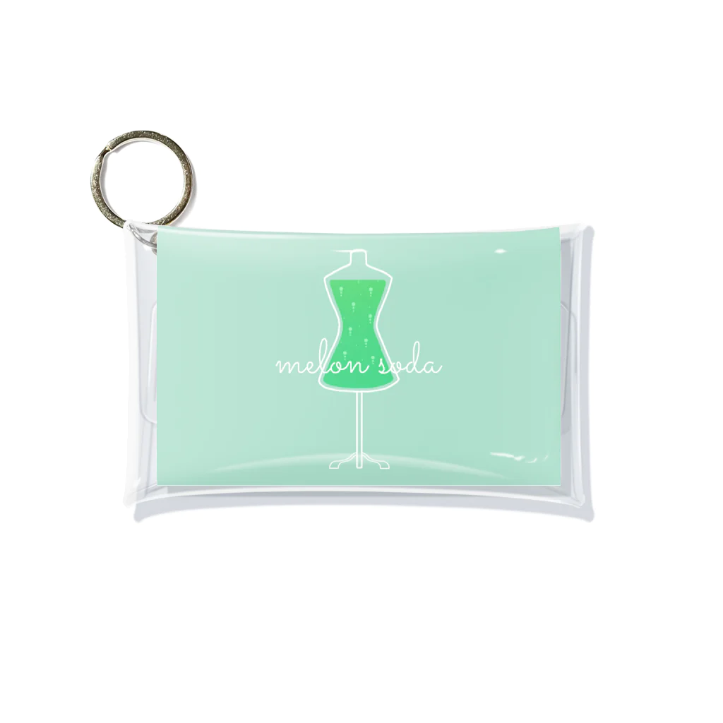 メロンソーダとわたしのmelonsoda Mini Clear Multipurpose Case