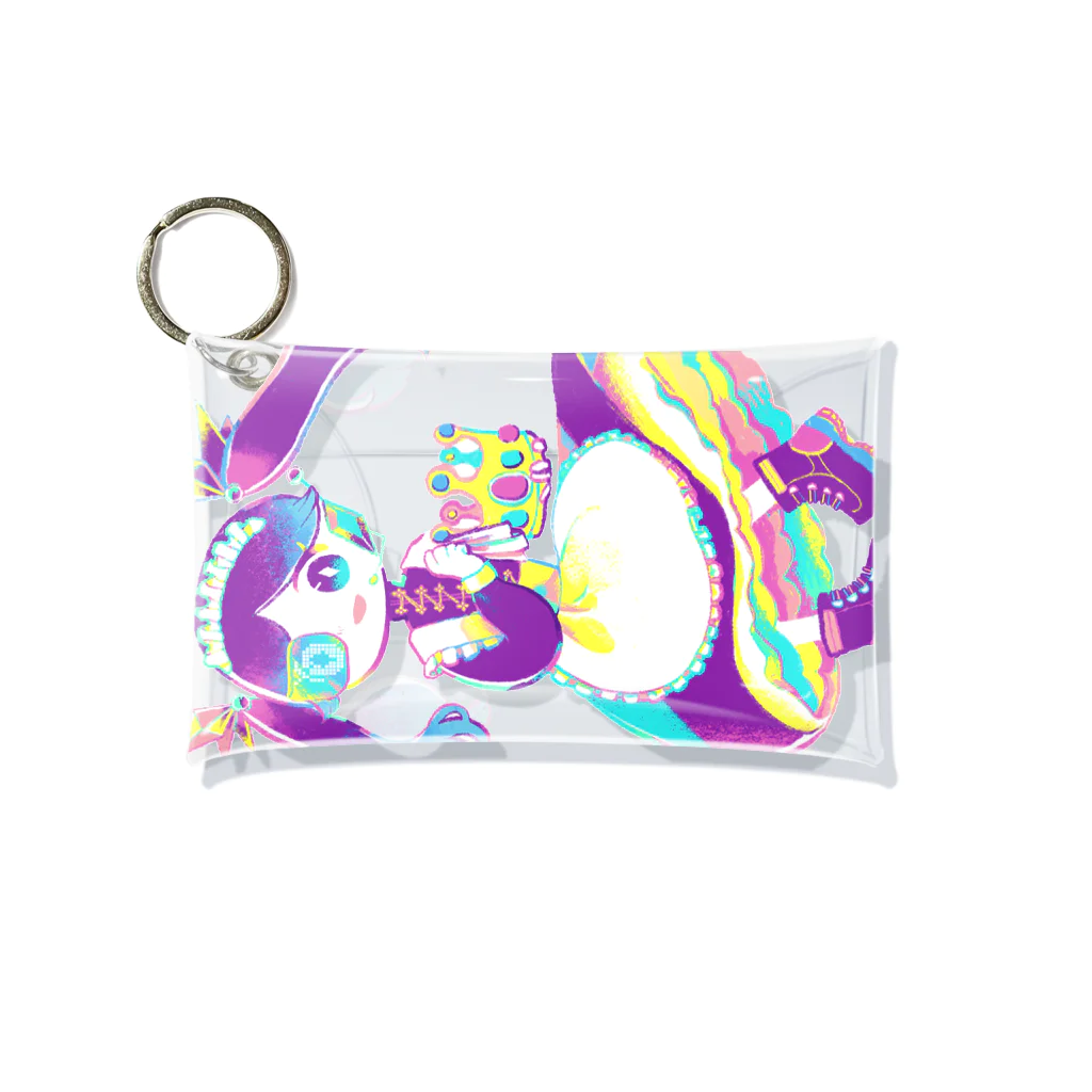 ヤシマロパのしょっぷのGirl Mini Clear Multipurpose Case