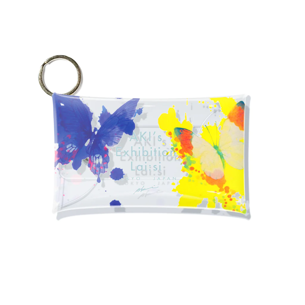 Akiss art ONLINE SHOPの出逢う蝶々 Mini Clear Multipurpose Case