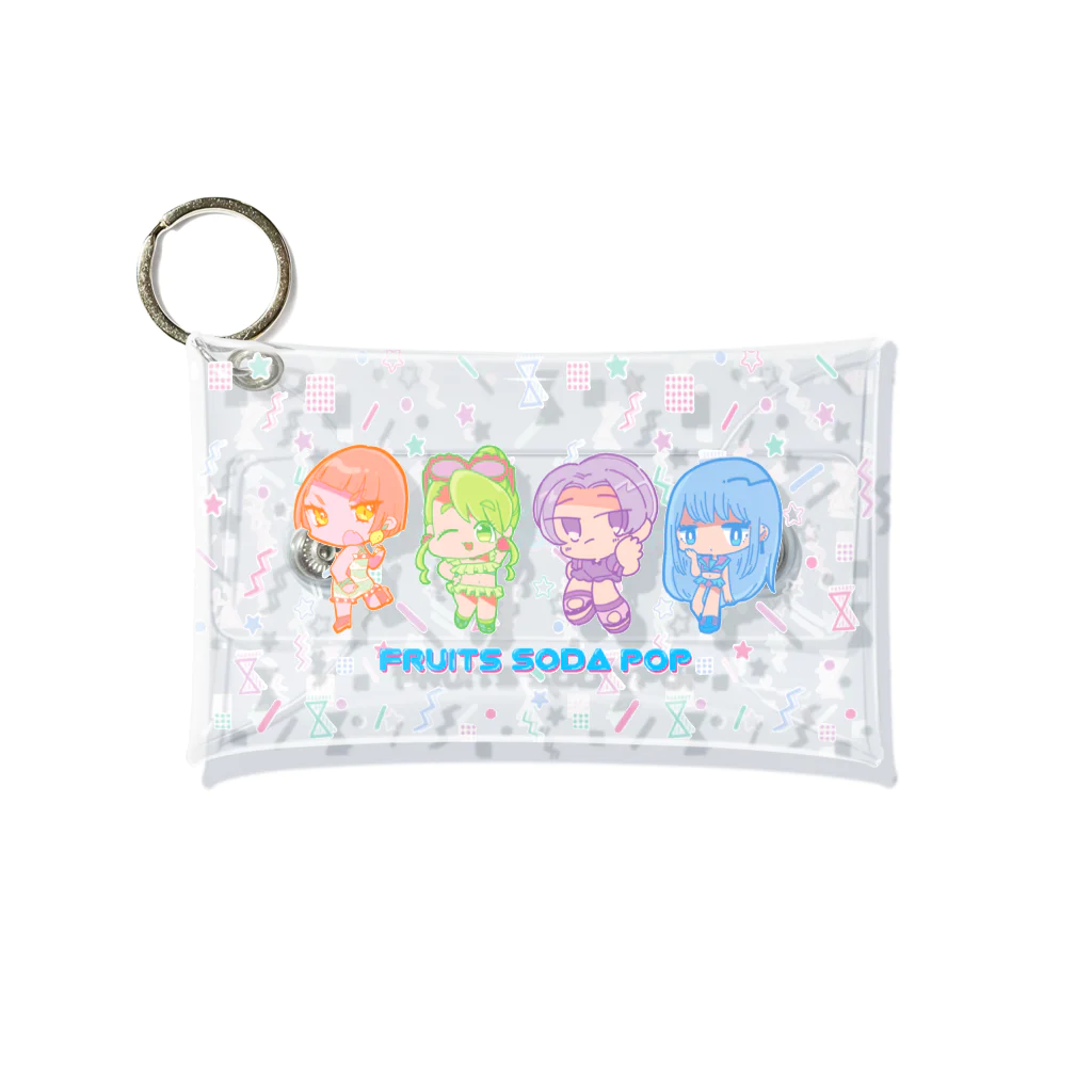 とののFruits soda pop Mini Clear Multipurpose Case