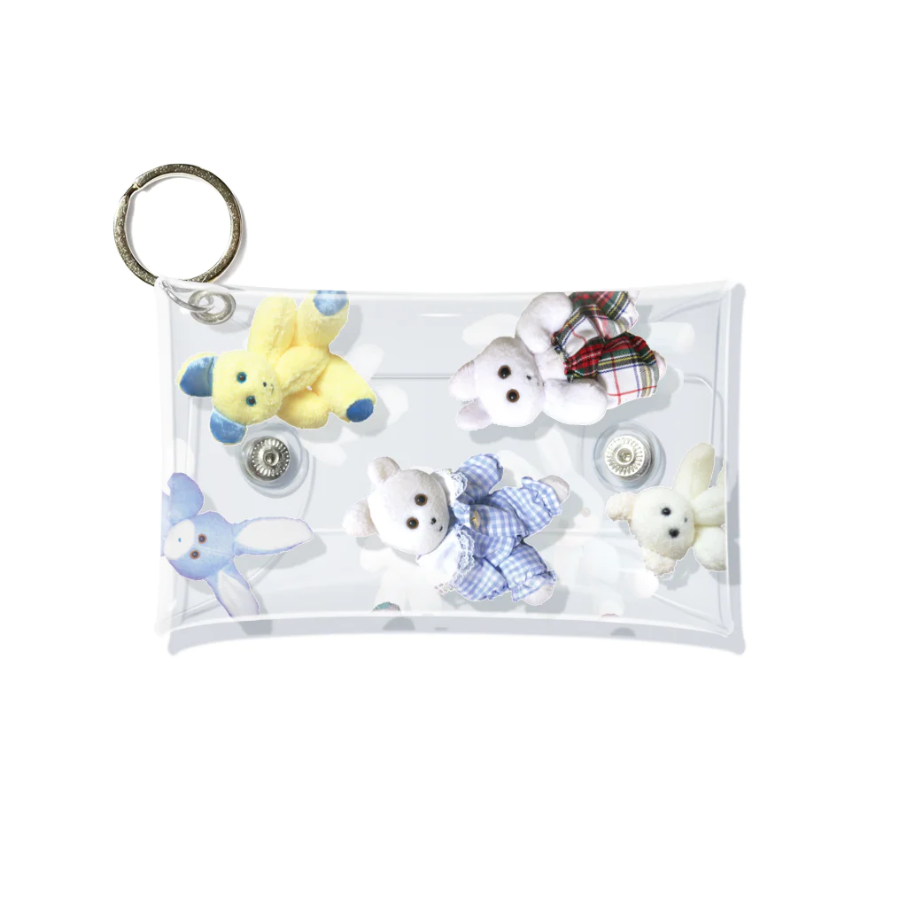 くまきちショップやさんのKMAKICI family! Mini Clear Multipurpose Case