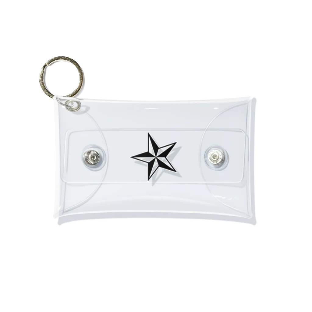 ✯しーくん。の【Nortical star】クリアポーチ Mini Clear Multipurpose Case