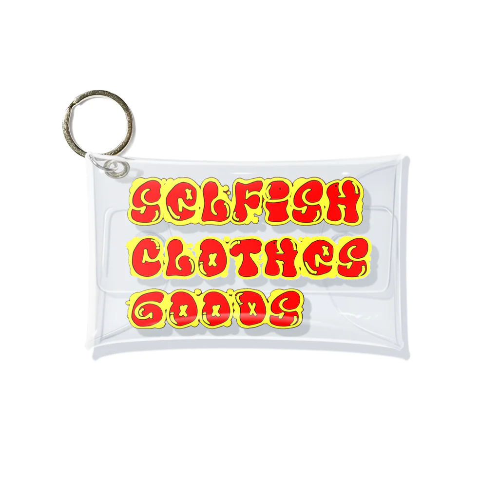 SelFish "Clothes Goods"のSELFISH "CLOTHES GOODS" Mini Clear Multipurpose Case