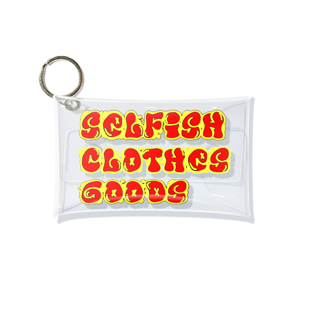 SelFish "Clothes Goods"のSELFISH "CLOTHES GOODS" ミニクリアマルチケース