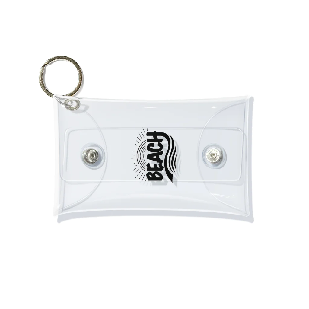 YUM the beachのThe beach Mini Clear Multipurpose Case