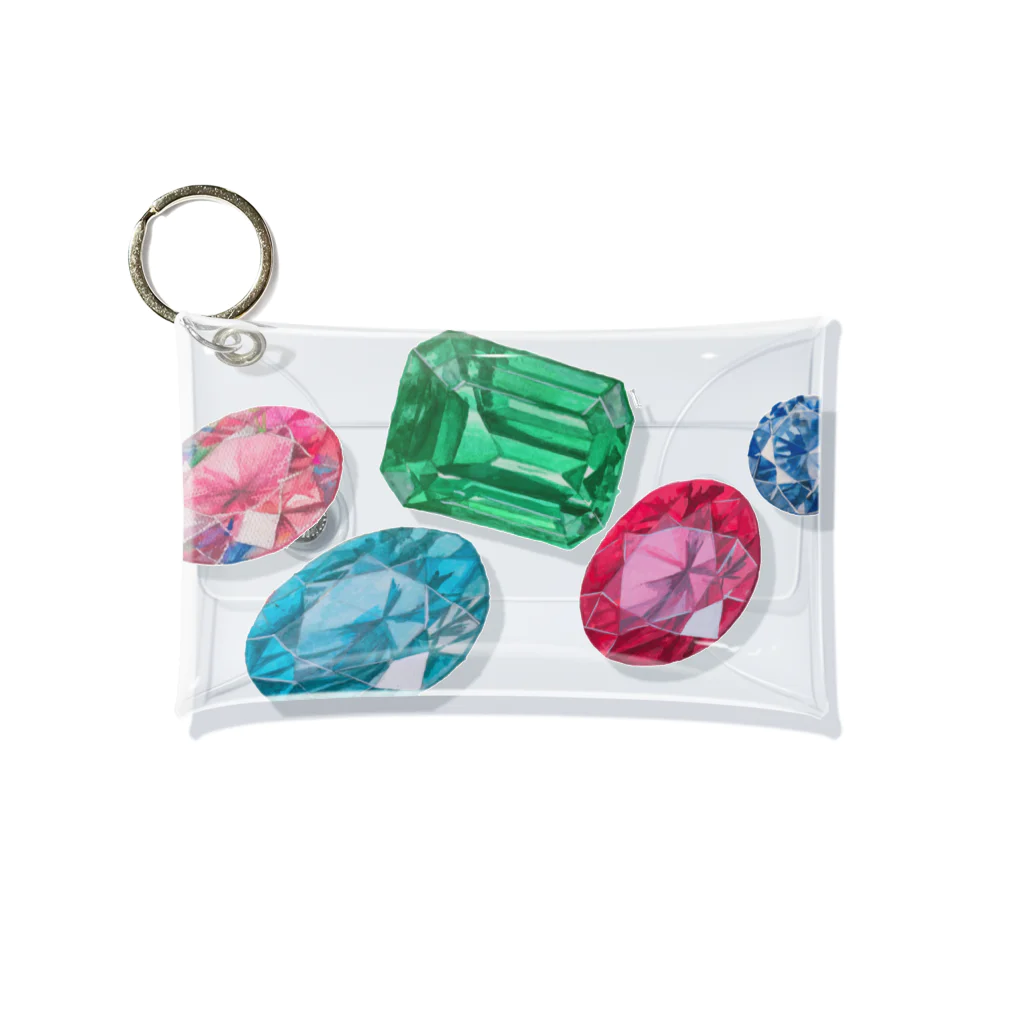 JunnaのPrincess Mini Clear Multipurpose Case