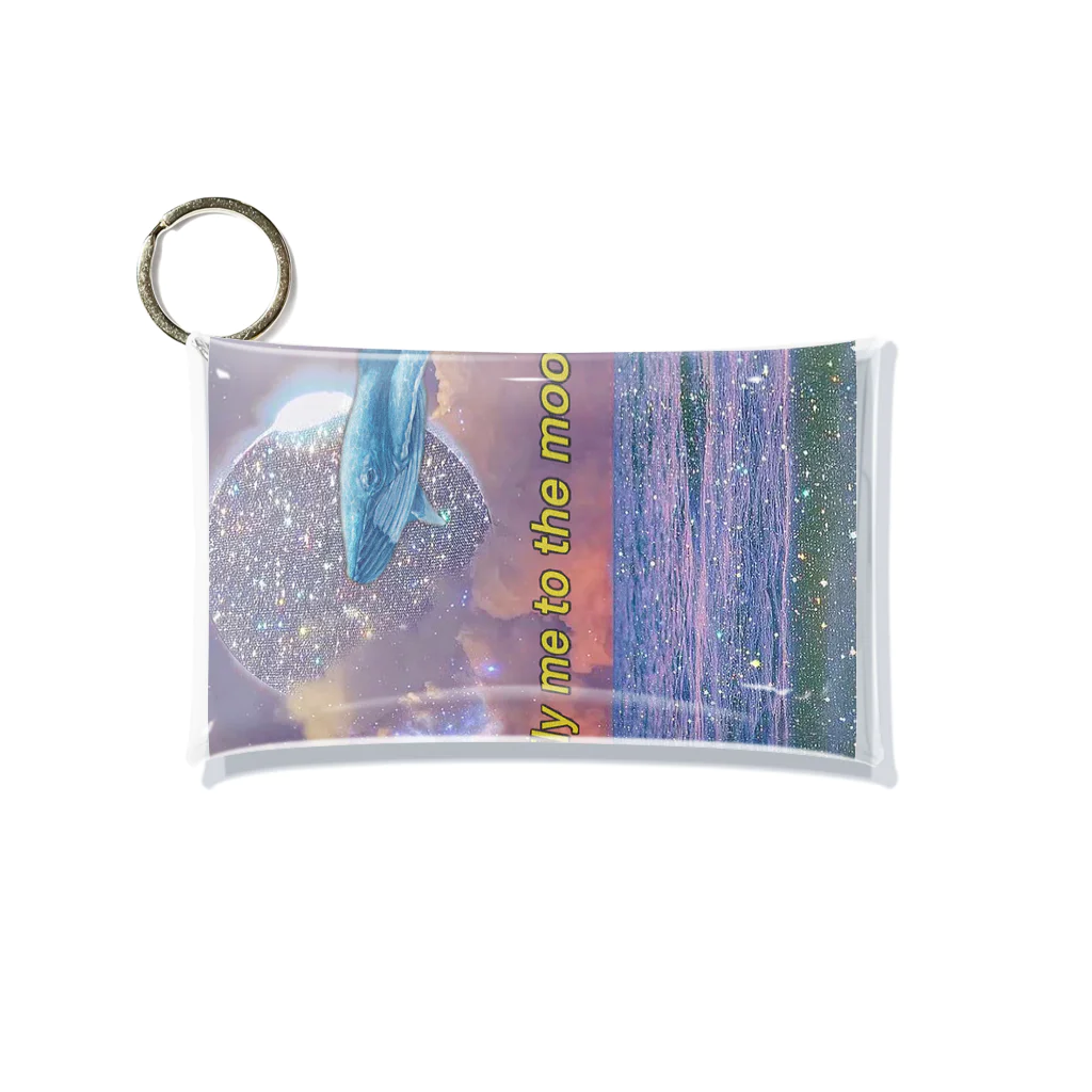 エムのfly me to the moon Mini Clear Multipurpose Case