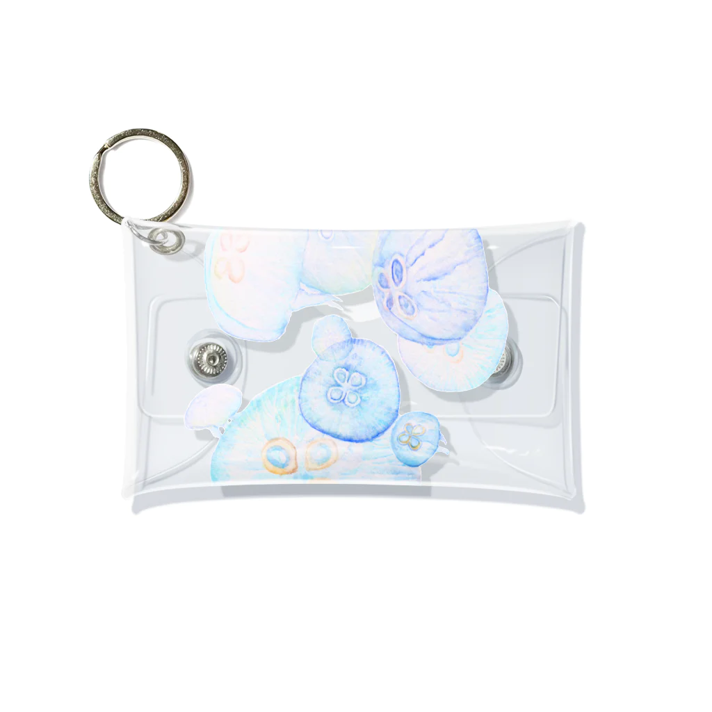 あとりえくらげのシャボン玉ミズクラゲ Mini Clear Multipurpose Case