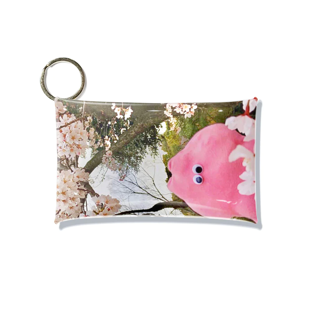 ウサコクリエイトのうさこjr.お花見style Mini Clear Multipurpose Case