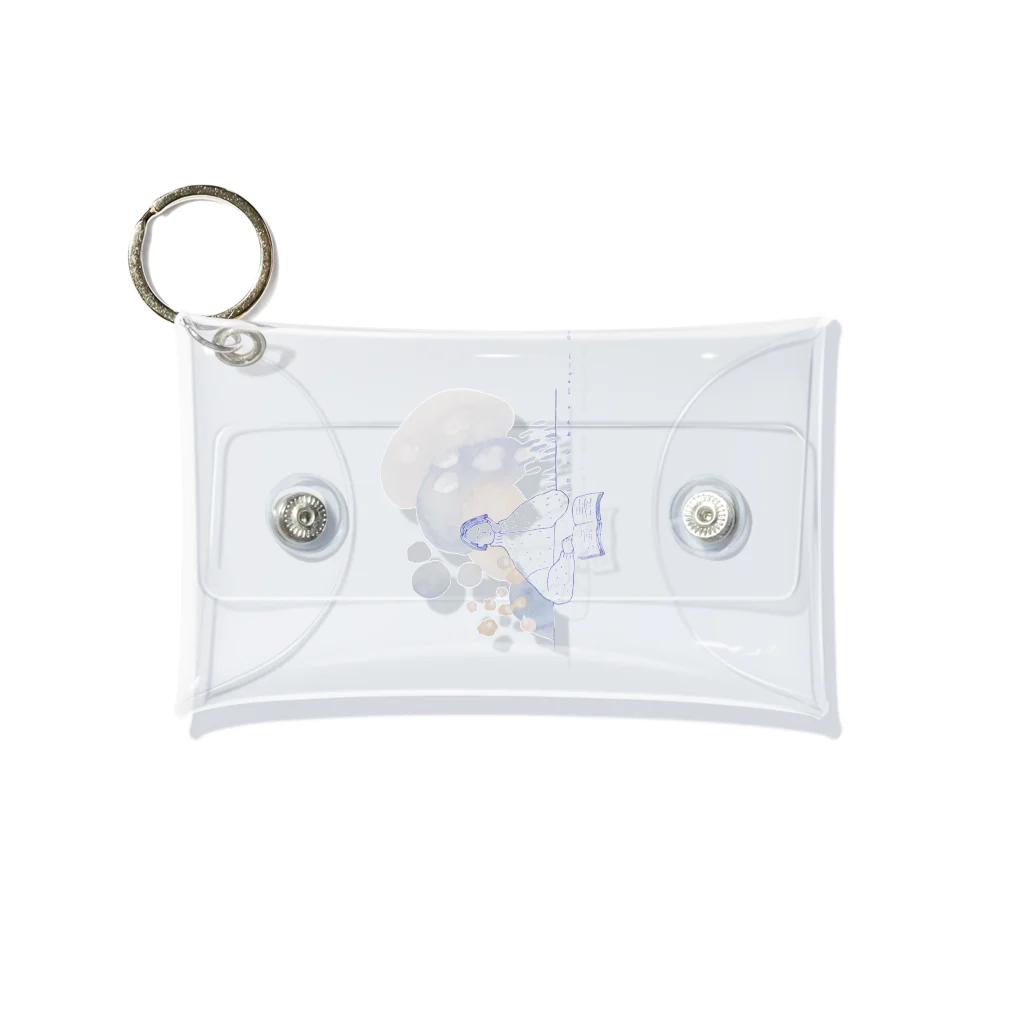 ココシバのココシバ×MegumiOno Mini Clear Multipurpose Case