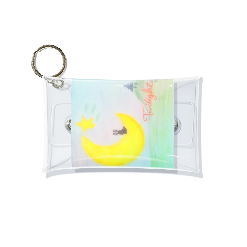 little_cloverの月夜の光 Mini Clear Multipurpose Case