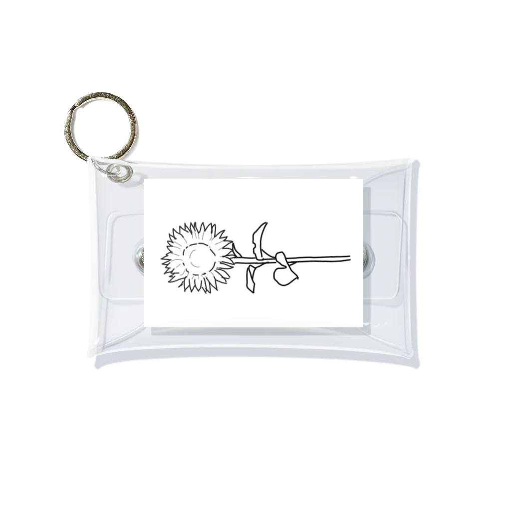 hanasayaのSUNFROWER Mini Clear Multipurpose Case