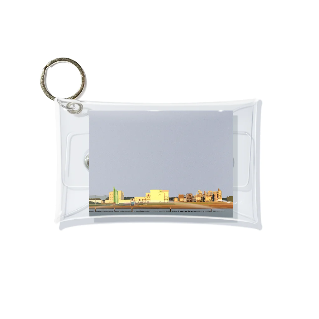 OHANAの海辺の景色 Mini Clear Multipurpose Case