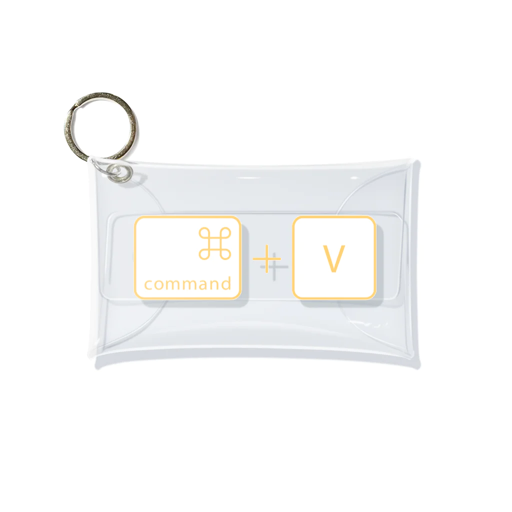 めんのcommand+V Mini Clear Multipurpose Case